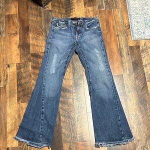 Vintage Vigoss Women's Blue Flared Jeans